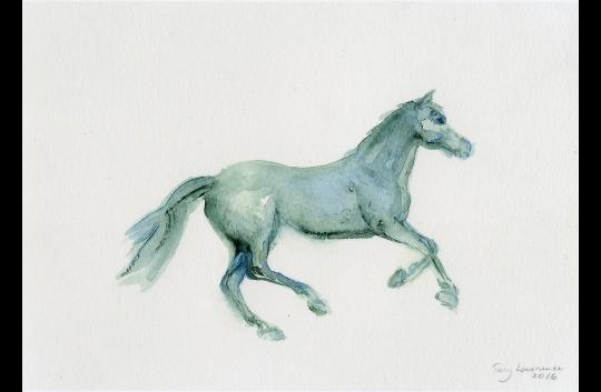 Horses & Birds - New Paintings image
