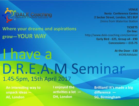 I Have a DREAM Seminar image
