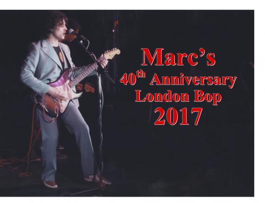 Marc Bolan and T.Rex London Bop 2017! image
