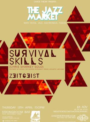 The Jazz Market: Survival Skills (Chris Sharkey solo), Zeitgeist image