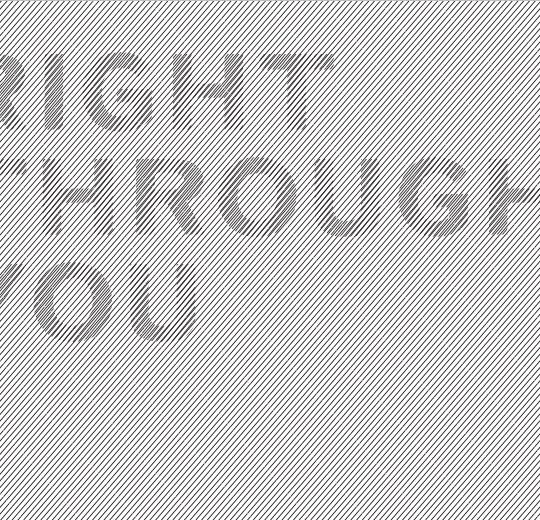 Right Trough You | Miraj Ahmed, Nicolas K Feldmeyer And Richard Wentworth image