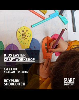 Kids Craft Workshop at Boxpark with Cass Art image
