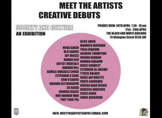 Meet The Artists Exhibition image