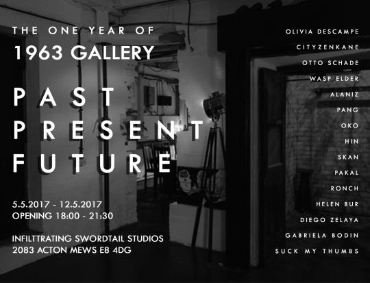 1963 Gallery: 1 Year Group Show "Past, Present, Future" image
