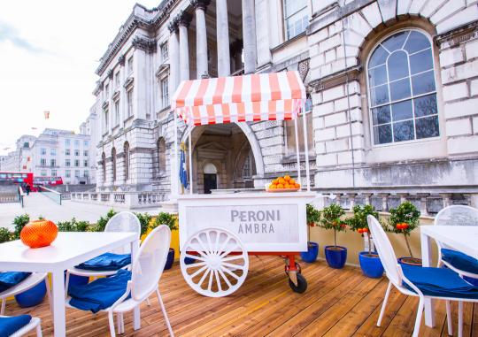 The Somerset House Terrace, Presented by Peroni Ambra image