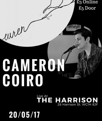 Cameron Coiro EP Launch at The Harrison image