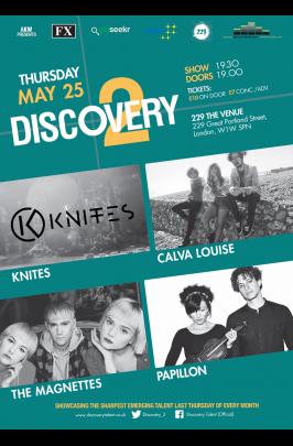 Discovery 2  Ft  Knites, Calva Louise, The Magnettes, Papillon (Anna Phoebe & Nicolas Rizzi) image