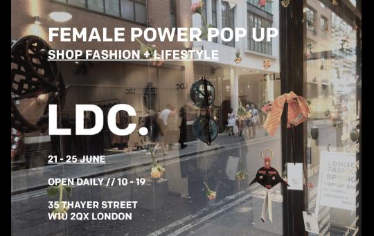 Female Power Pop Up // Shop Fashion + Lifestyle // Presented by LDC image