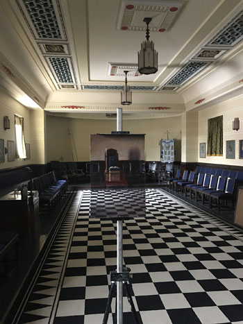 First ever Artist in Residence exhibition and Open Day at Freemasons' Hall image