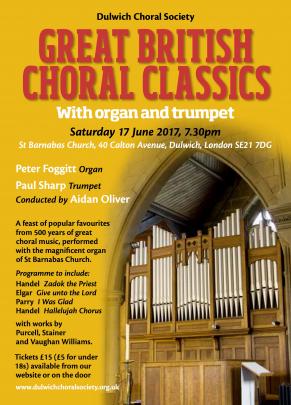 Great British Choral Classics with Organ and Trumpet image