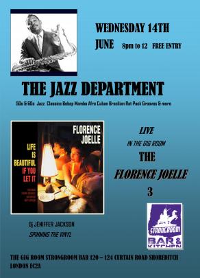 The Florence Joelle 3 live at the Jazz Department image
