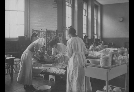 Deeds Not Words: Endell St Military Hospital immersive event image