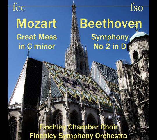 Mozart and Beethoven with Finchley Chamber Choir and Finchley Symphony Orchestra image