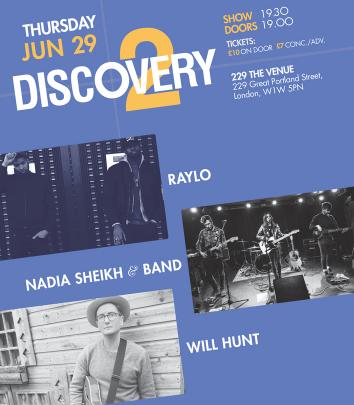 Discovery 2 Ft Raylo, Nadia Sheikh, Will Hunt image