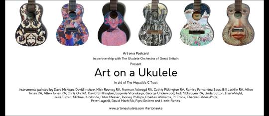 Art on a Ukulele - Private View for Charity Auction image