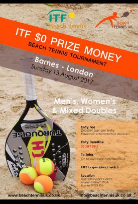 ITF Prize Money BTUK Beach Tennis Tournamanet image
