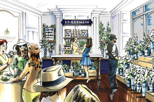 St Germain opens exciting immersive experience, "Maison St Germain" in central London this July image