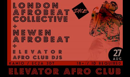 Newen Afrobeat + London Afrobeat Collective LIVE image