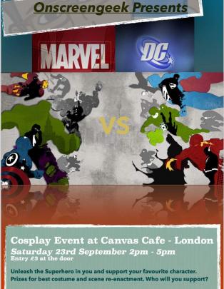Cosplay Event Marvel vs DC: Which side are you on? image