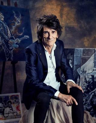 Ronnie Wood Art Exhibition image