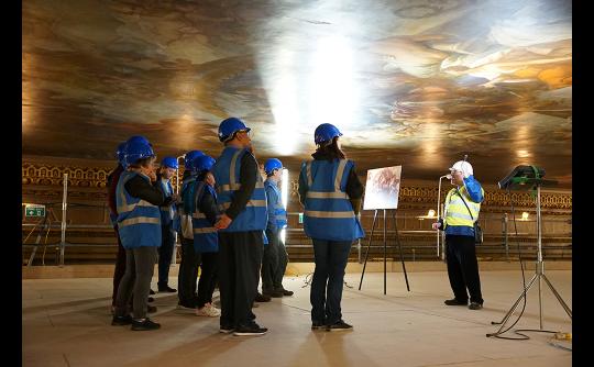 Audio-Described Painted Hall Ceiling Tour image