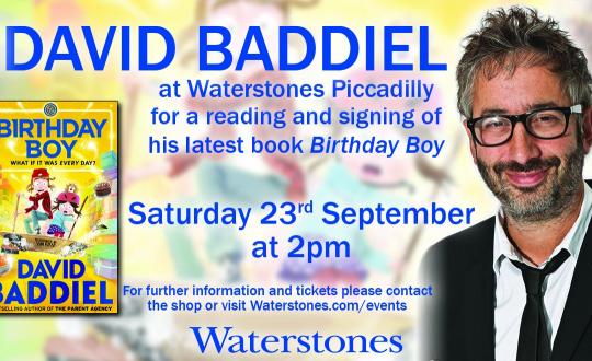 An Afternoon With David Baddiel image