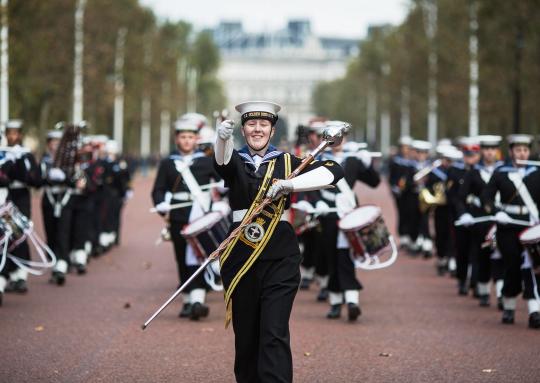 Sea Cadets’ Trafalgar Day parade image