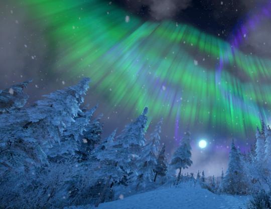 Northern Lights Virtual Reality Pop Up image