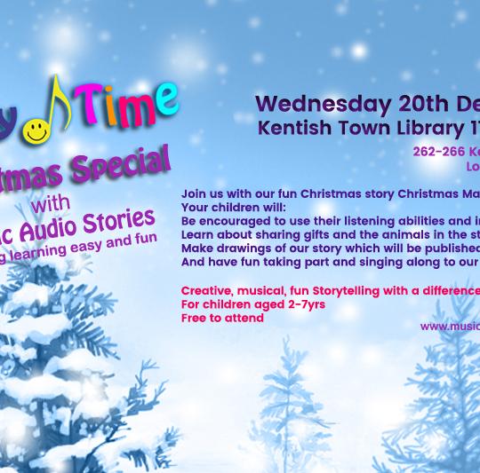 Free Story Time Christmas Special with Music Audio Stories image