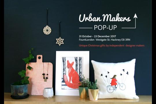 Urban Makers East - Hackney Pop - Up Shop image