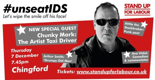 Standup For Labour - Comedy Night - Chingford image
