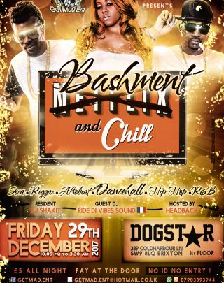 Bashment & Chill [Bi-Monthly Dancehall Night in London] at The Dogstar image