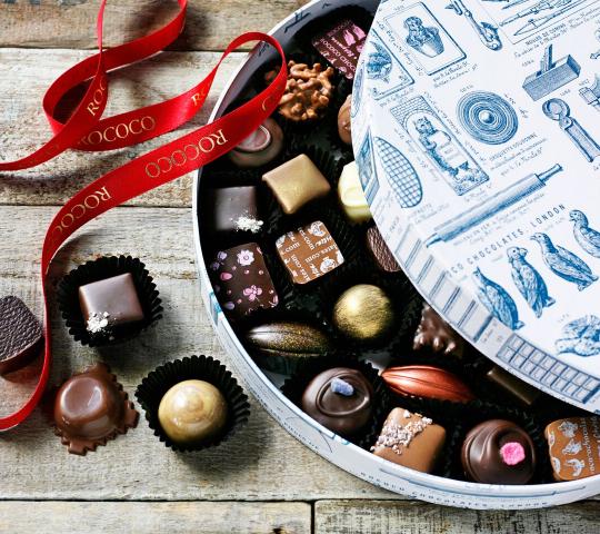 Rococo Chocolates Seven Dials Christmas Shopping Evening image