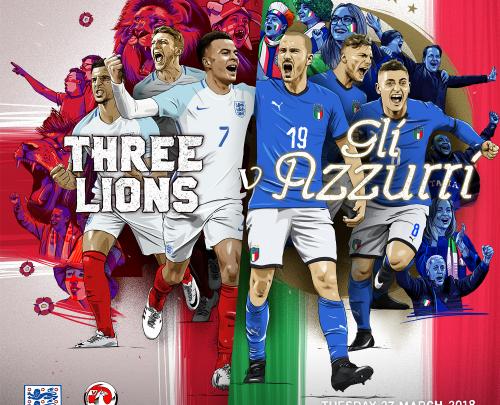 England v Italy image