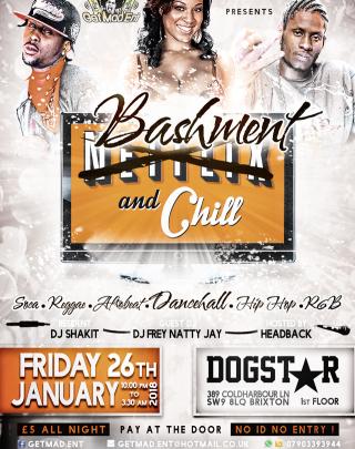 Bashment and Chill - Guest DjFrey Natty Jay image