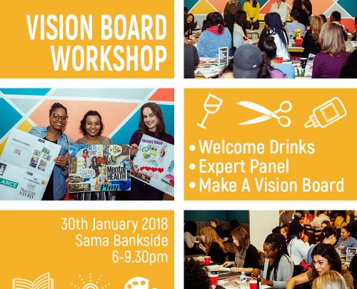 Millennial Mentors | Vision Board Workshop image