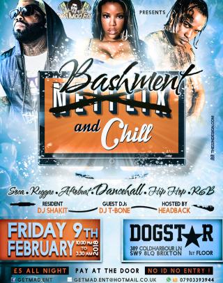 Bashment and Chill - Guest DJ T-Bone image