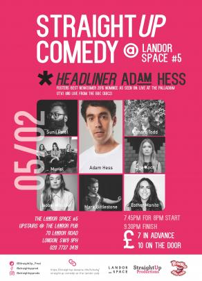 StraightUp Comedy at the Landor Space #5 image