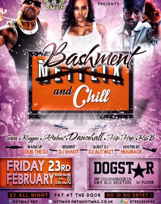 Bashment and Chill - Guest DJ Alitwizz image