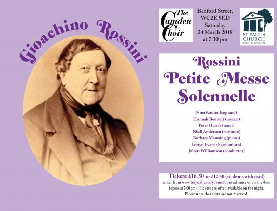 Rossini's Petite Messe Solonnelle image