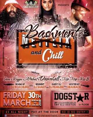 Bashment and Chill - DJ Fearless image