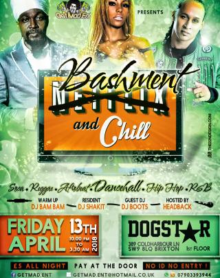 Bashment and Chill - DJ Boots image