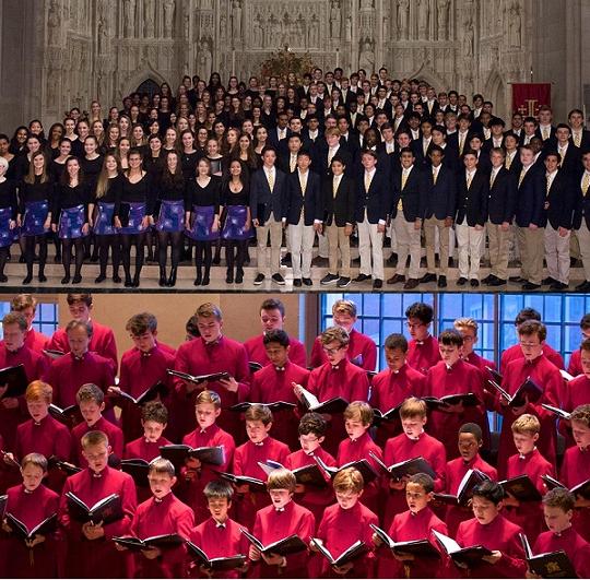Joint Concert Of The Chorale From St Albans School & National Cathedral School And Schola Cantorium image