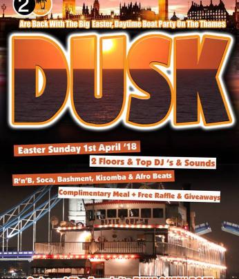 DUSK - The Easter Daytime Boat Party image