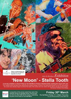 New Moon: exhibition by the Half Moon Putney's Resident Artist image