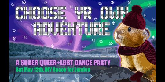 Choose Yr Own Adventure! *Sober* queer+LGBT dance party image