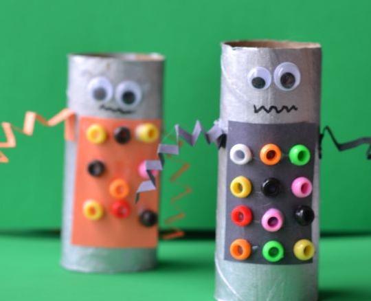 Pre-Film Workshop: Recycled Rubbish Robots image