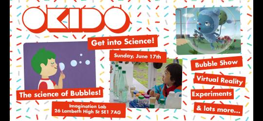 Get Into Science with OKIDO - the Science of Bubbles image