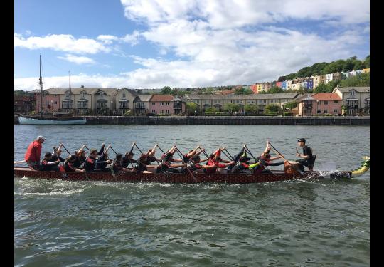 Learn how to race a dragon boat image