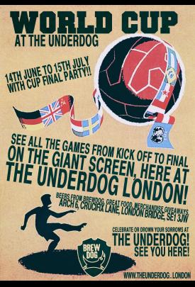 World Cup at The Underdog London image